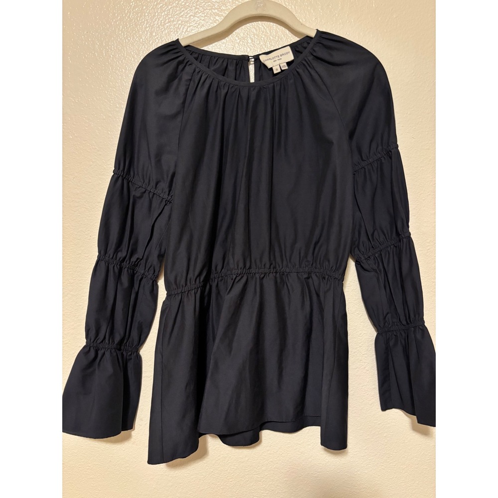 Charlotte Brody Size S Long Sleeve Blouse